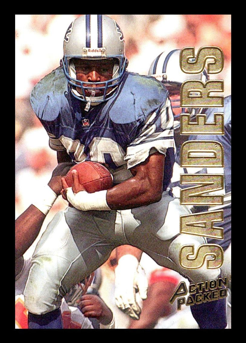 1993 Action Packed Football Barry Sanders #15