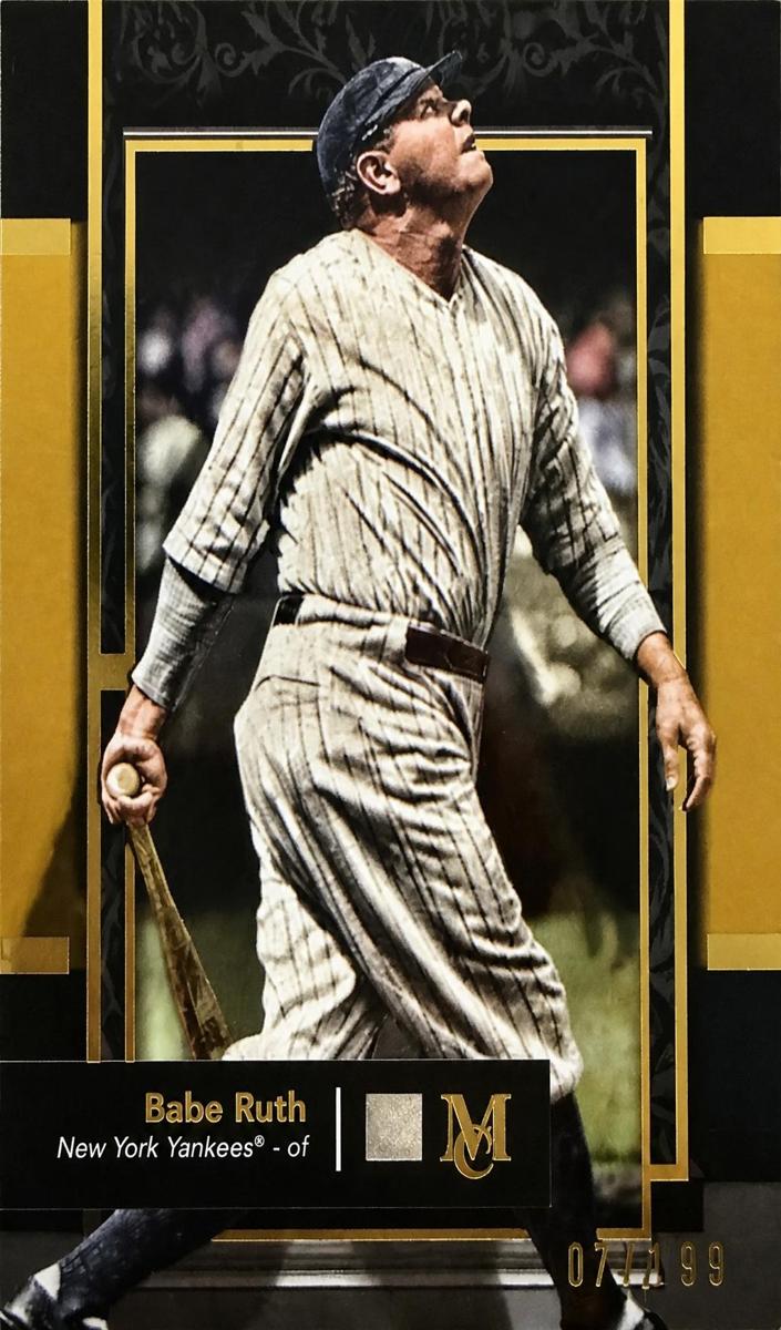 2024 Topps Museum Collection Baseball Gold Babe Ruth #29