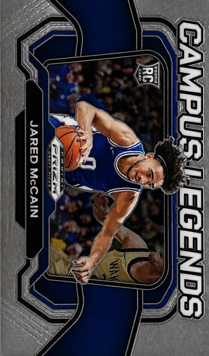 2024 Panini Prizm Draft Picks Basketball Mojo Jared McCain #6