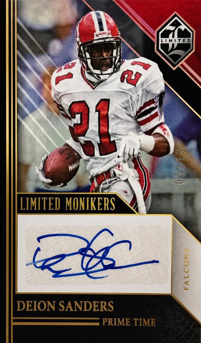 2023 Panini Limited Football Deion Sanders #MON-DSA