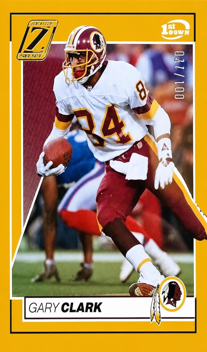 2024 Panini Zenith Football 1st Down Gary Clark #100
