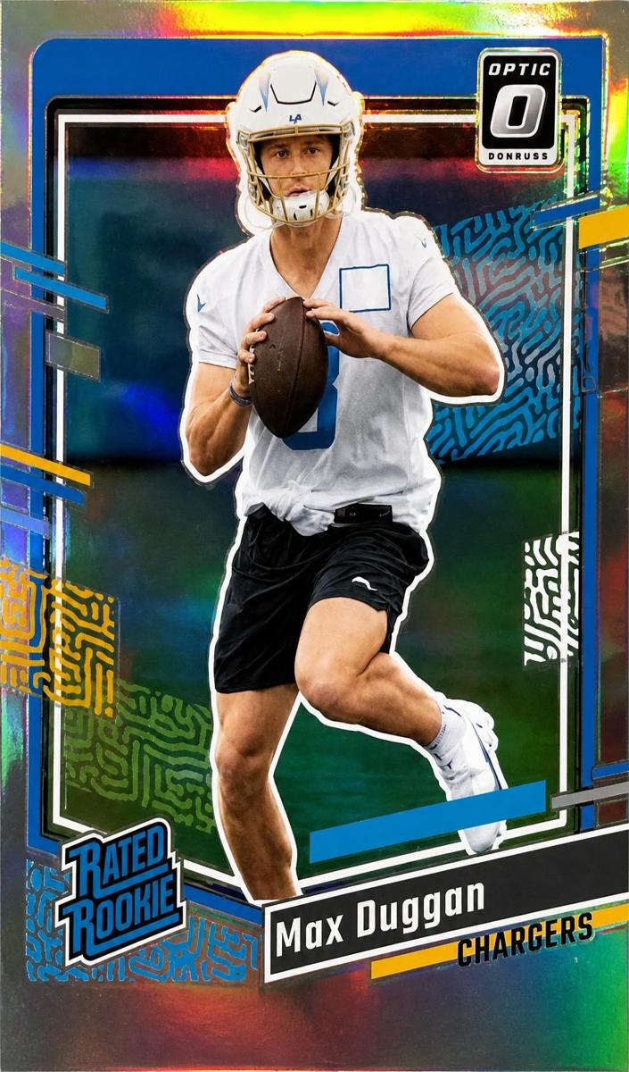 2023 Panini Donruss Football Holo Max Duggan #352