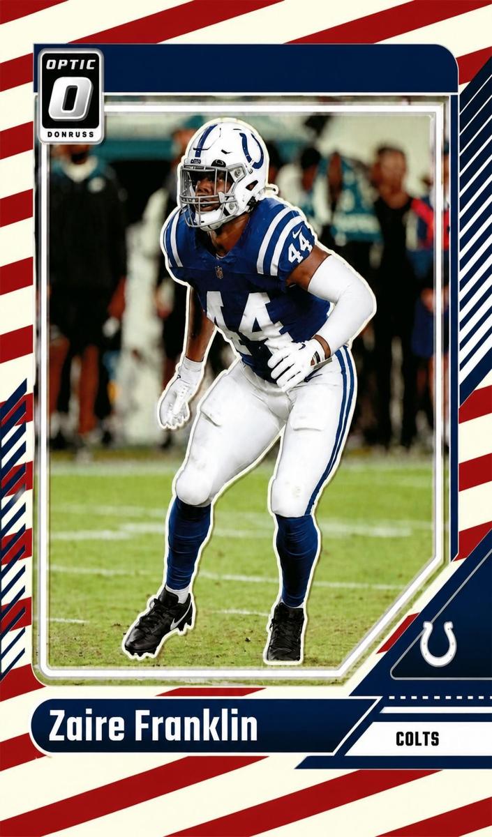 2024 Donruss Optic Football Freedom Zaire Franklin #87