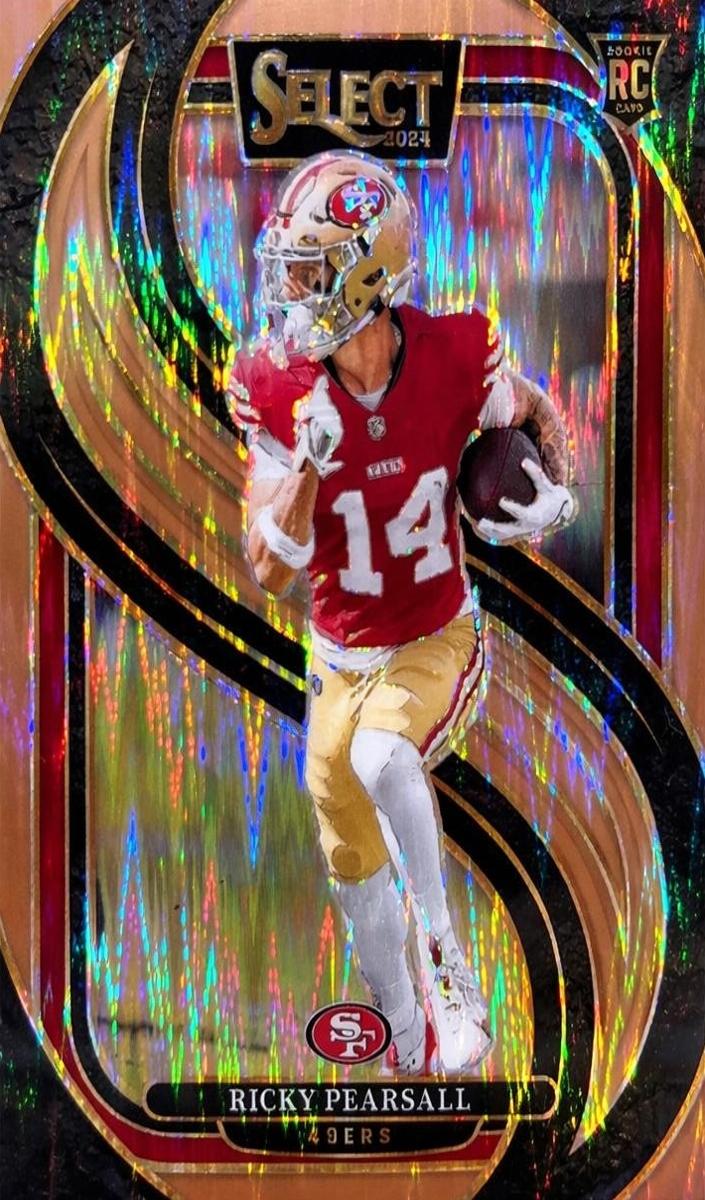 2024 Panini Select Football Copper Shock Ricky Pearsall #173 PSA 10