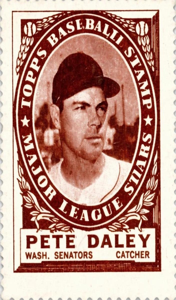 1961 Topps Baseball Pete Daley #NNO