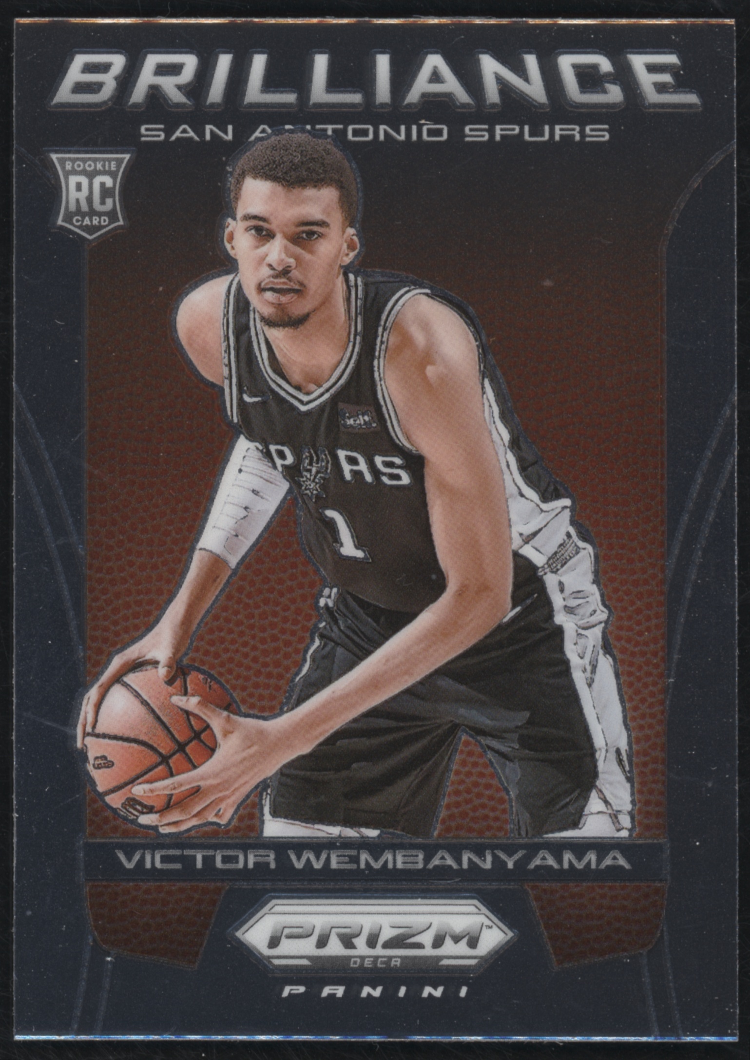2023 Panini Prizm Deca Basketball Victor Wembanyama #17 PSA 9