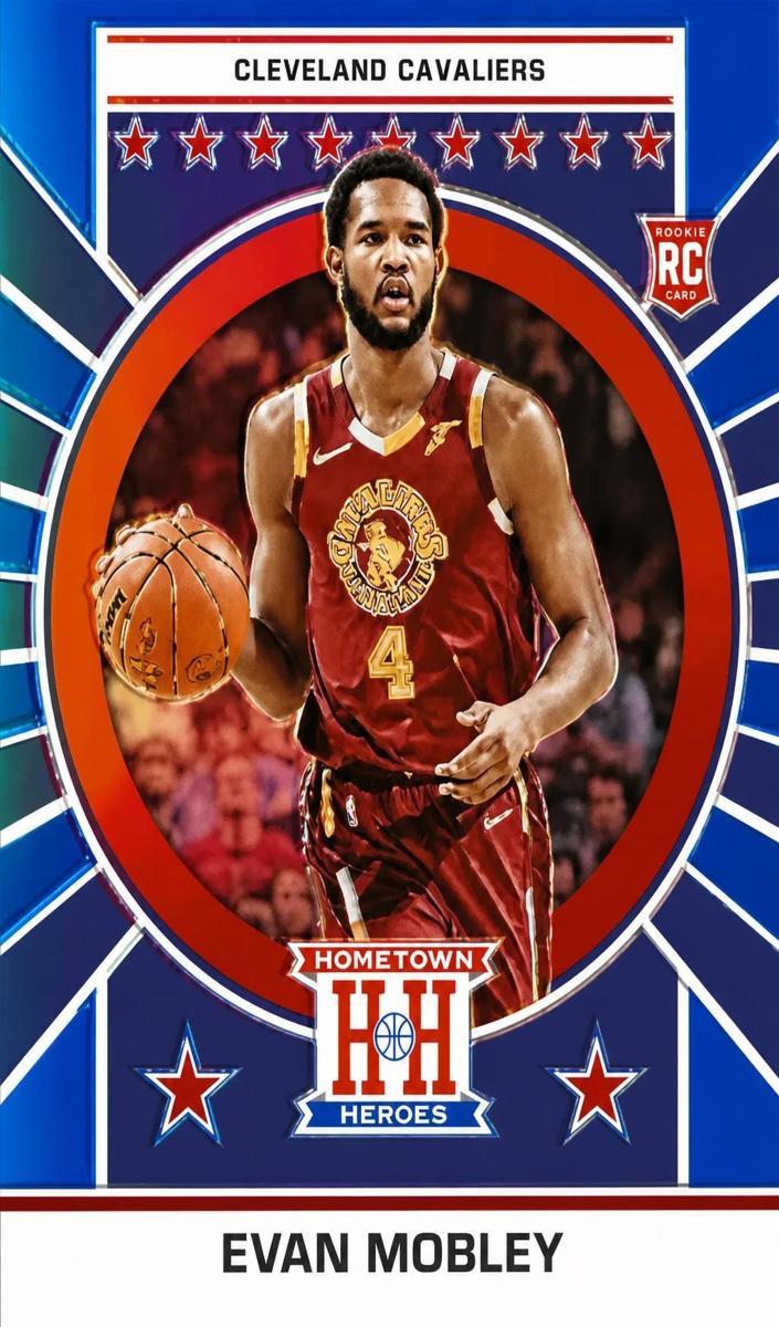 2021 Panini Chronicles Basketball Blue Evan Mobley #650
