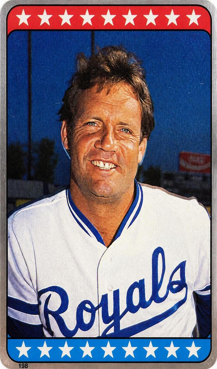 1985 Topps Stickers Baseball George Brett #188 PSA 10