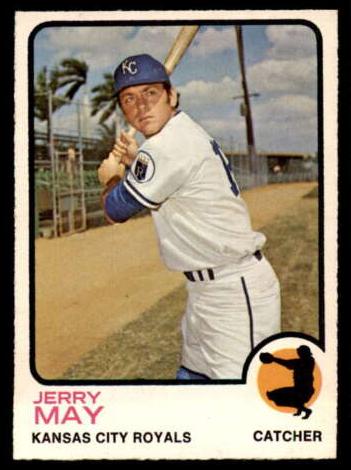 1973 O-Pee-Chee Baseball Jerry May #558 PSA 9