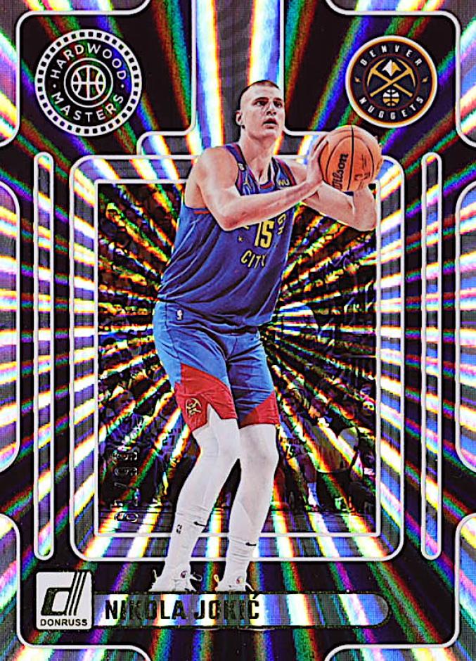 2023 Panini Donruss Basketball Holo Laser Nikola Jokic #11