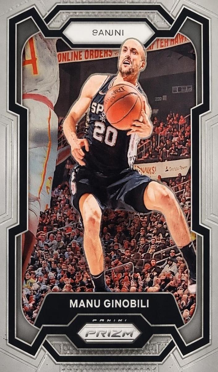 2023 Panini Prizm Basketball Manu Ginobili #190 PSA 10