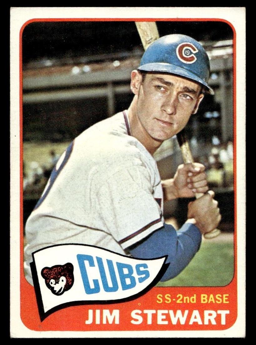 1965 Topps Baseball Jim Stewart #298 PSA 6
