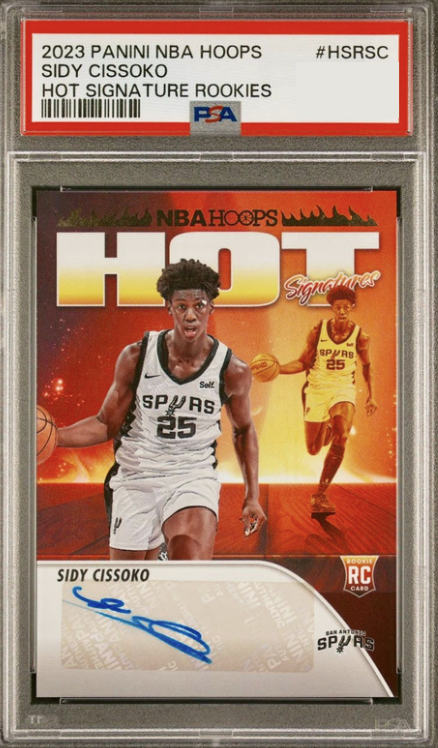 2023 Panini Hoops Basketball Sidy Cissoko #HSR-SC