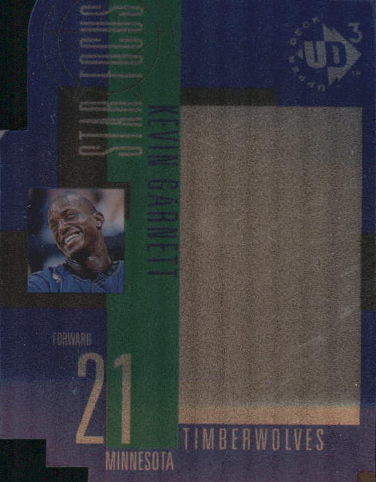 1996 UD3 Basketball Kevin Garnett #21 PSA 9