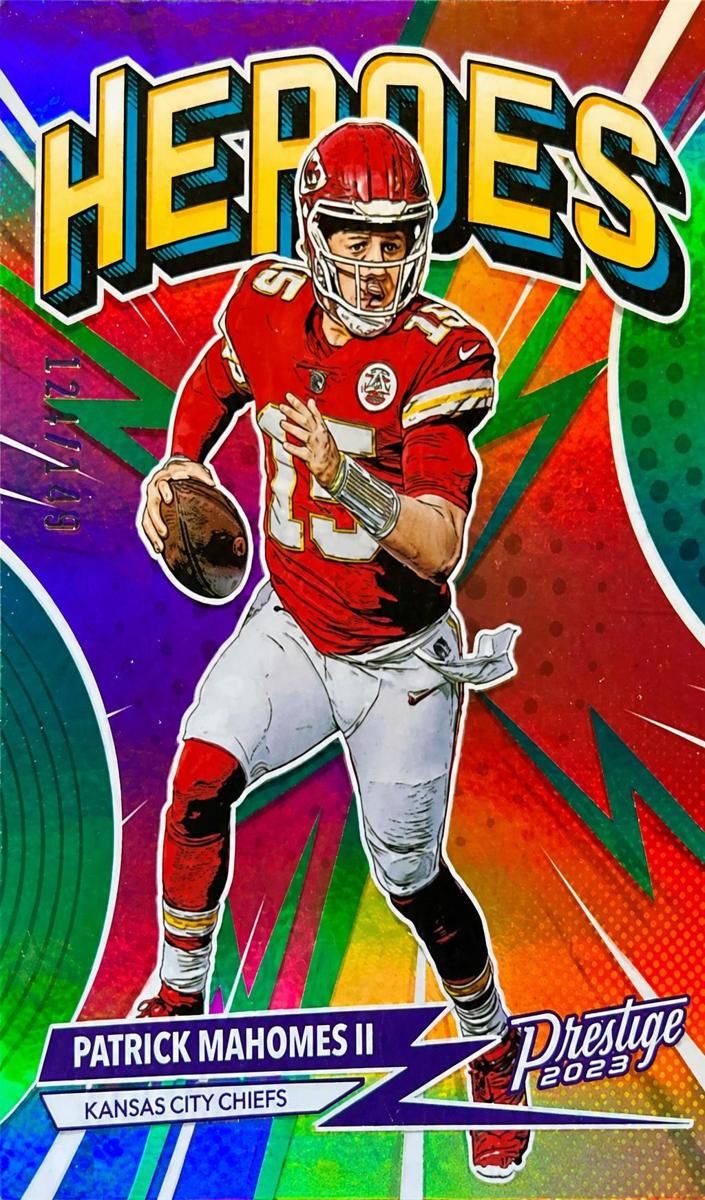 2023 Panini Prestige Football Xtra Points Green Patrick Mahomes II #H-1