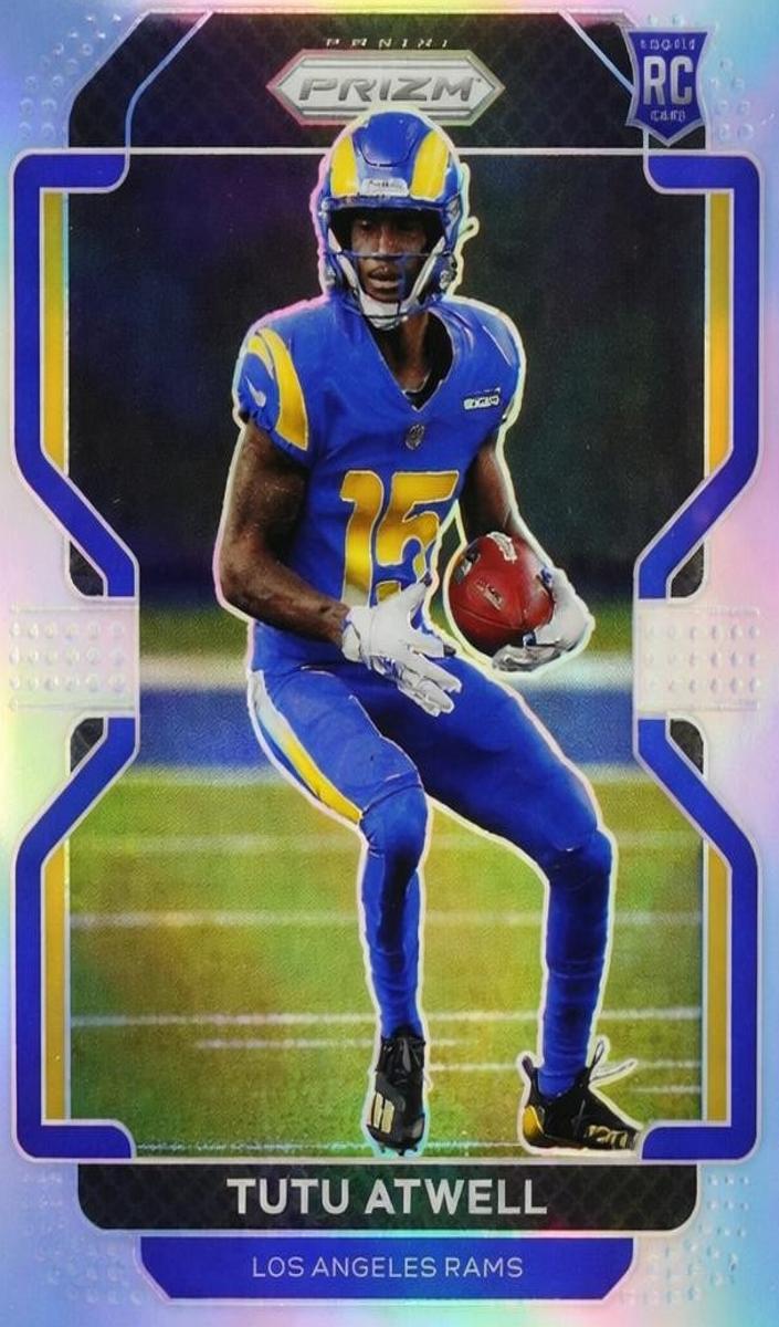 2021 Panini Prizm Football Silver Tutu Atwell #350