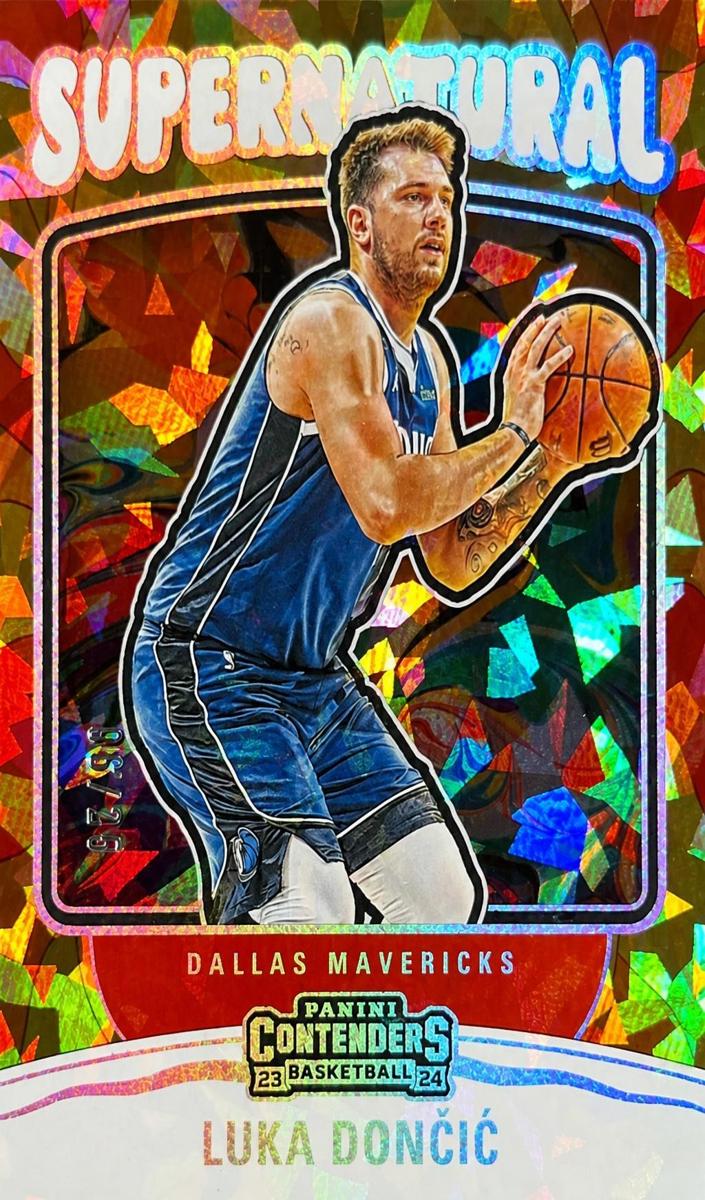 2023 Panini Contenders Basketball Cracked Ice Luka Doncic #18 PSA 10