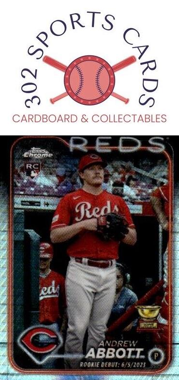 2024 Topps Chrome Update Baseball Prism Andrew Abbott #USC34