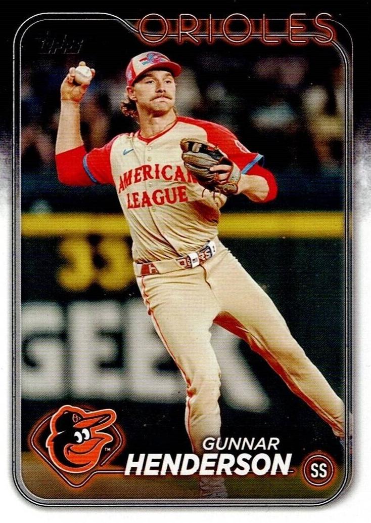 2024 Topps Update Baseball Gunnar Henderson #ASG-5 PSA 10