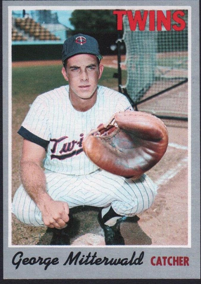 1970 Topps Baseball George Mitterwald #118