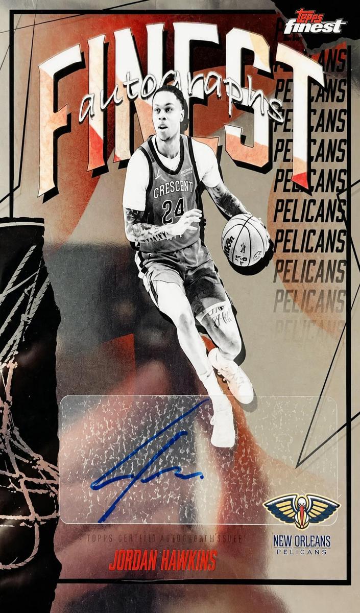 2025 Topps Finest Basketball Jordan Hawkins #FAU-JH