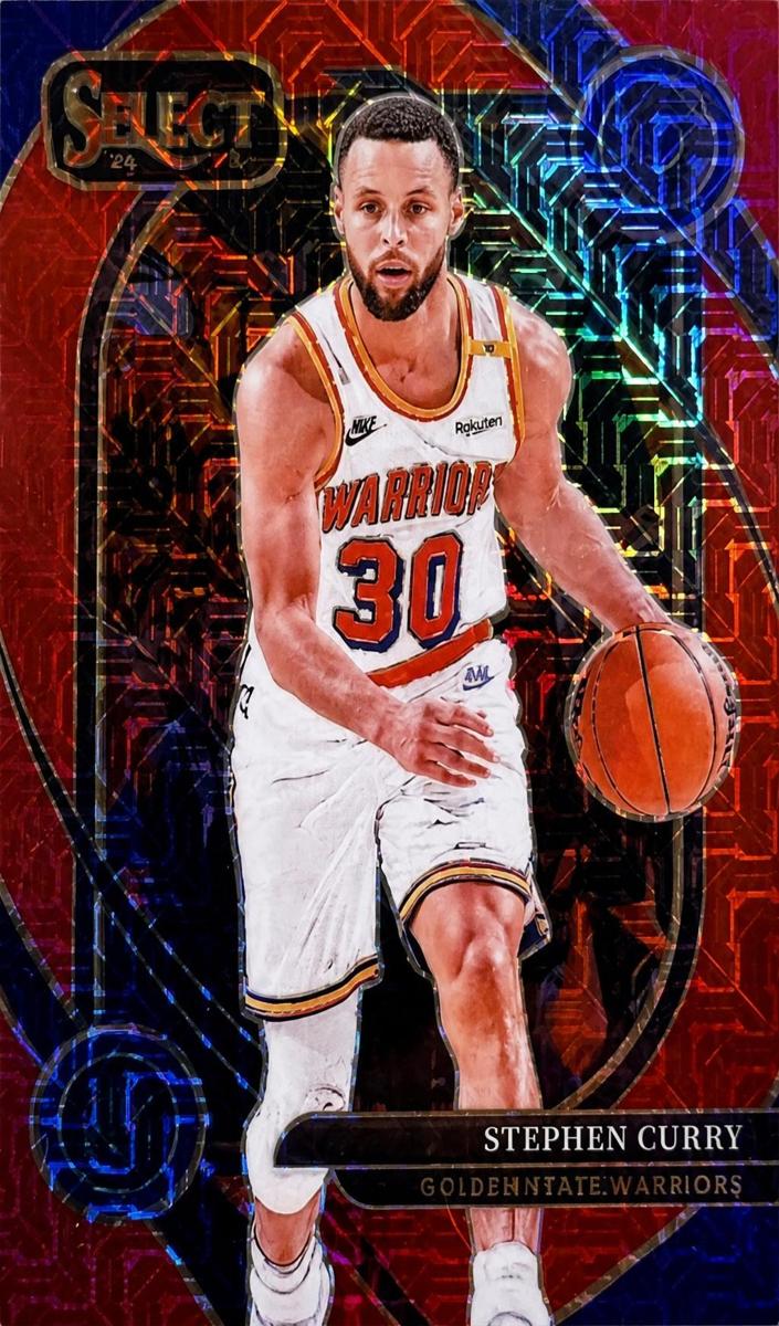 2024 Panini Select Basketball Red Mojo Stephen Curry #209