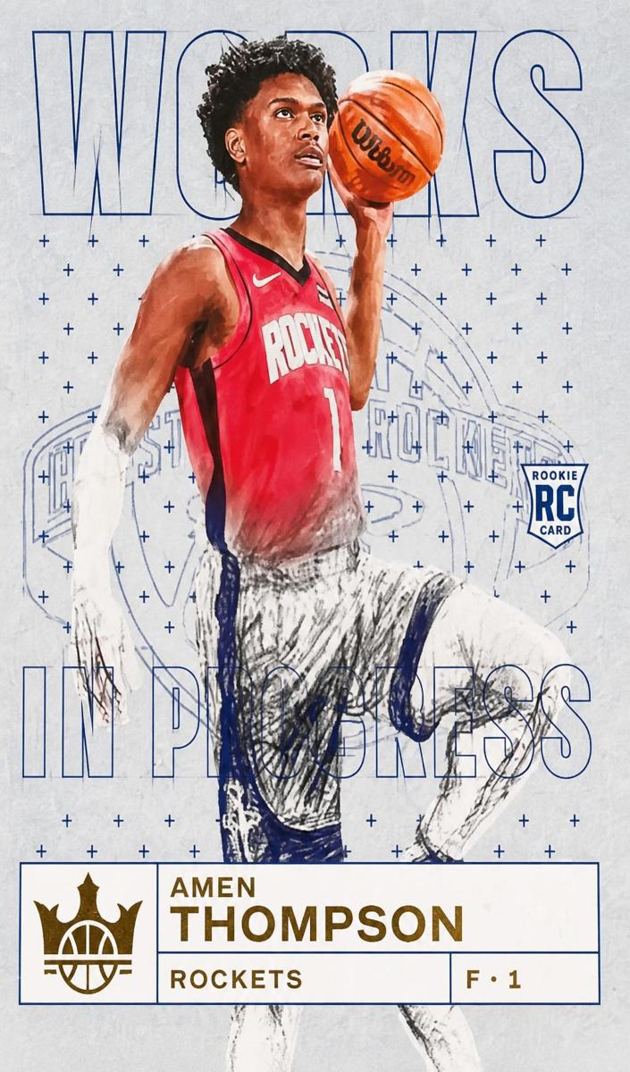 2023 Panini Court Kings Basketball Amen Thompson #12