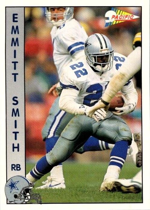 1992 Pacific Football Emmitt Smith #68