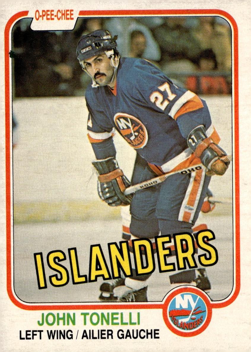 1981 O-Pee-Chee Hockey John Tonelli #218
