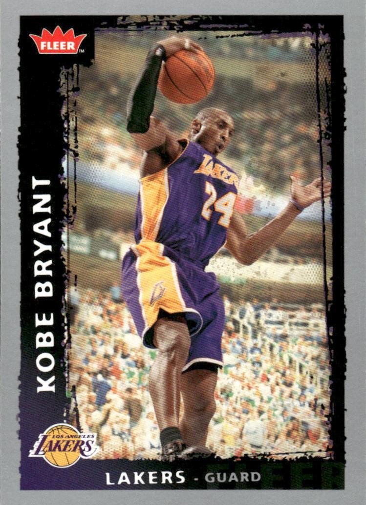 2008 Fleer Basketball Kobe Bryant #101 PSA 9