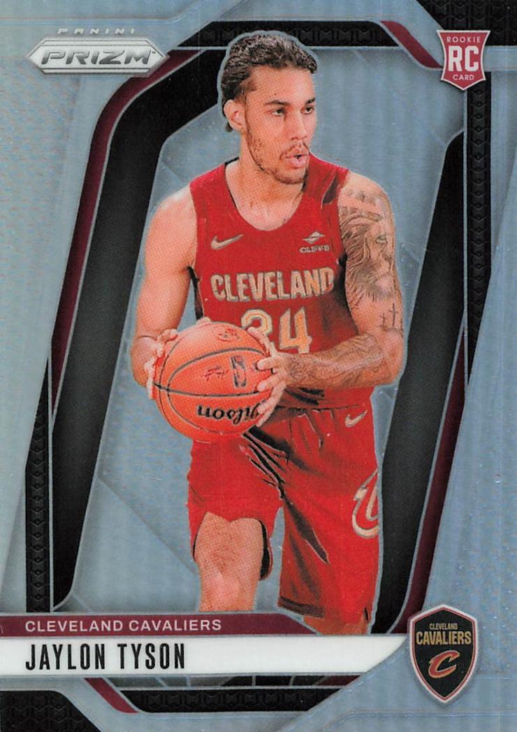 2024 Panini Prizm Basketball Silver Jaylon Tyson #228 PSA 9