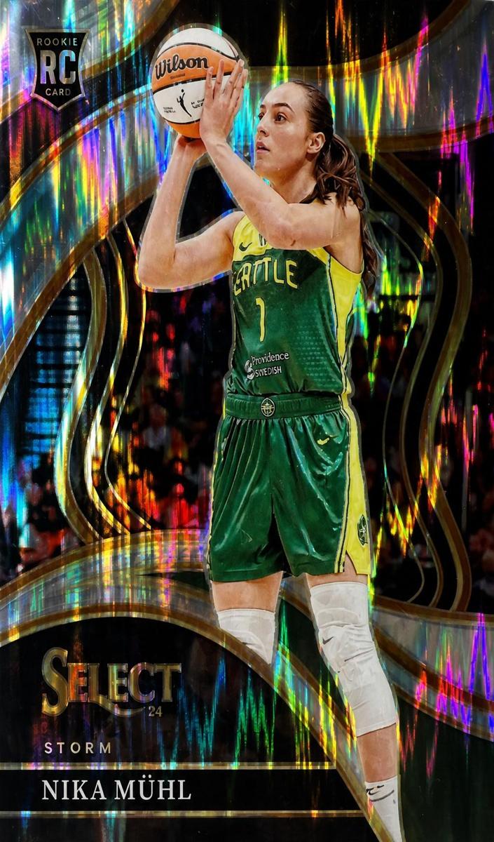 2024 Panini Select WNBA Basketball Silver Flash Nika Muhl #221
