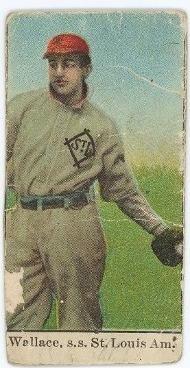 1909-11 American Caramel E90-1 Baseball Bobby Wallace #117