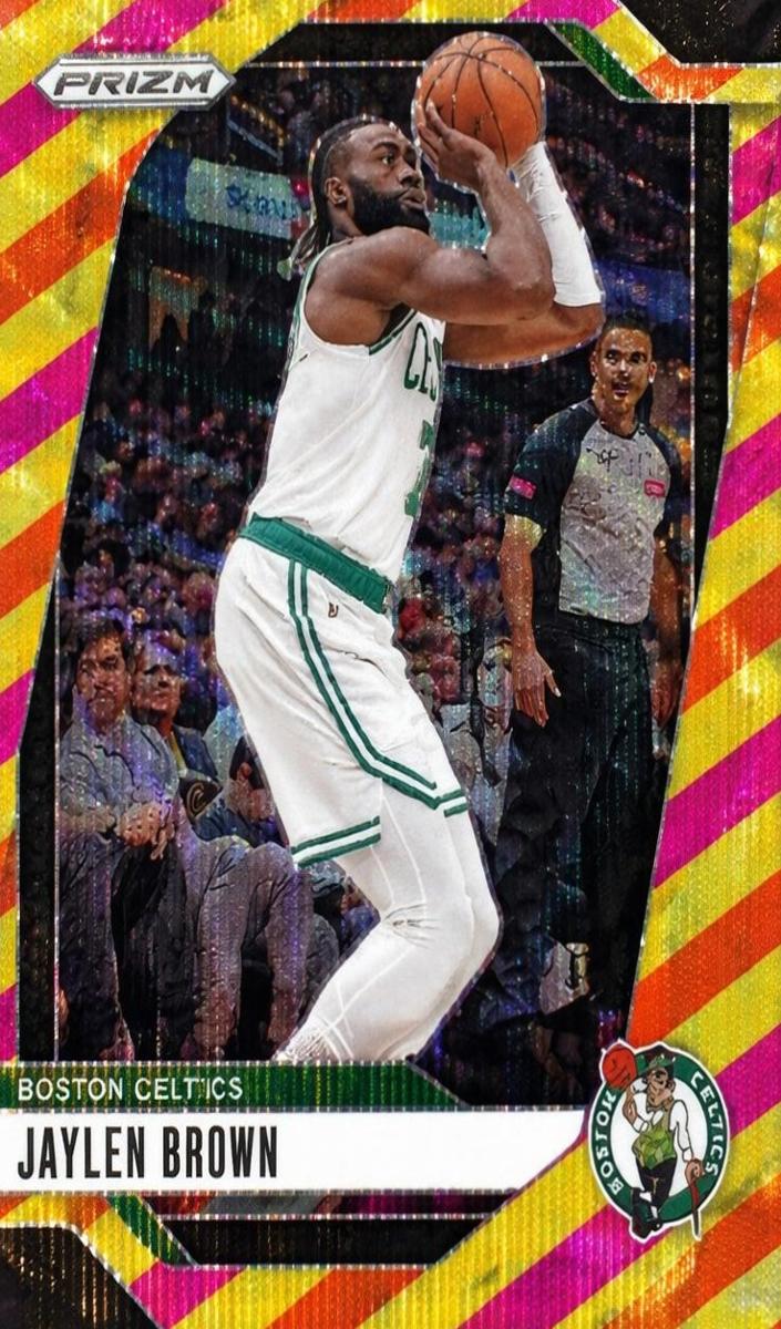 2024 Panini Prizm Basketball Multi Wave Jaylen Brown #139 PSA 9