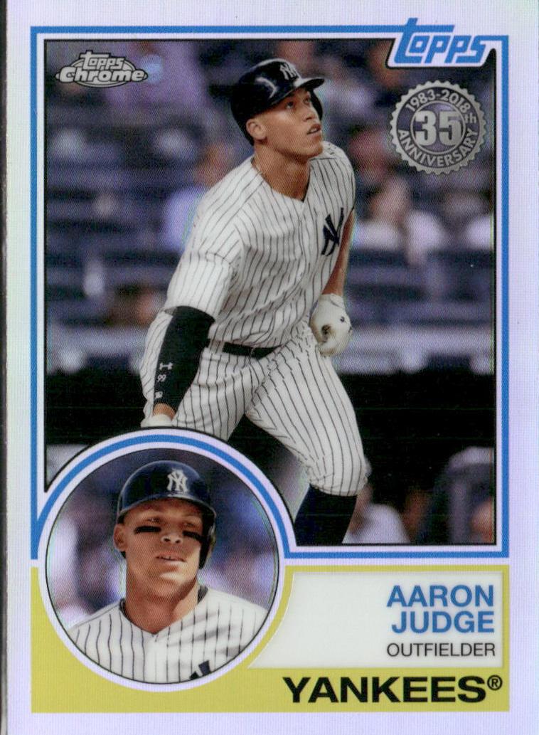2018 Topps Chrome Baseball Aaron Judge #83T-1 PSA 10