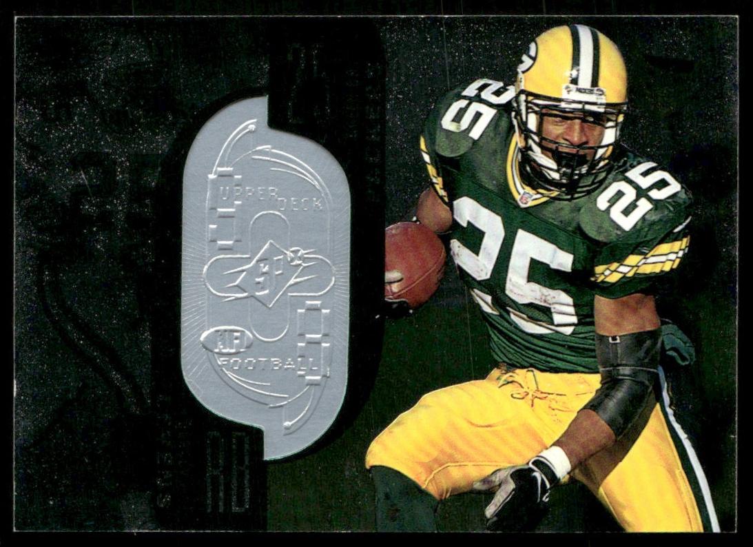 1998 SPx Finite Football Dorsey Levens #32