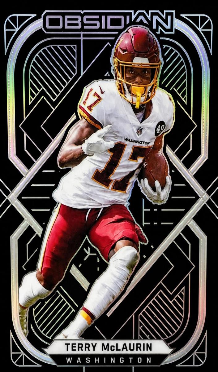 2021 Panini Obsidian Football Terry McLaurin #100