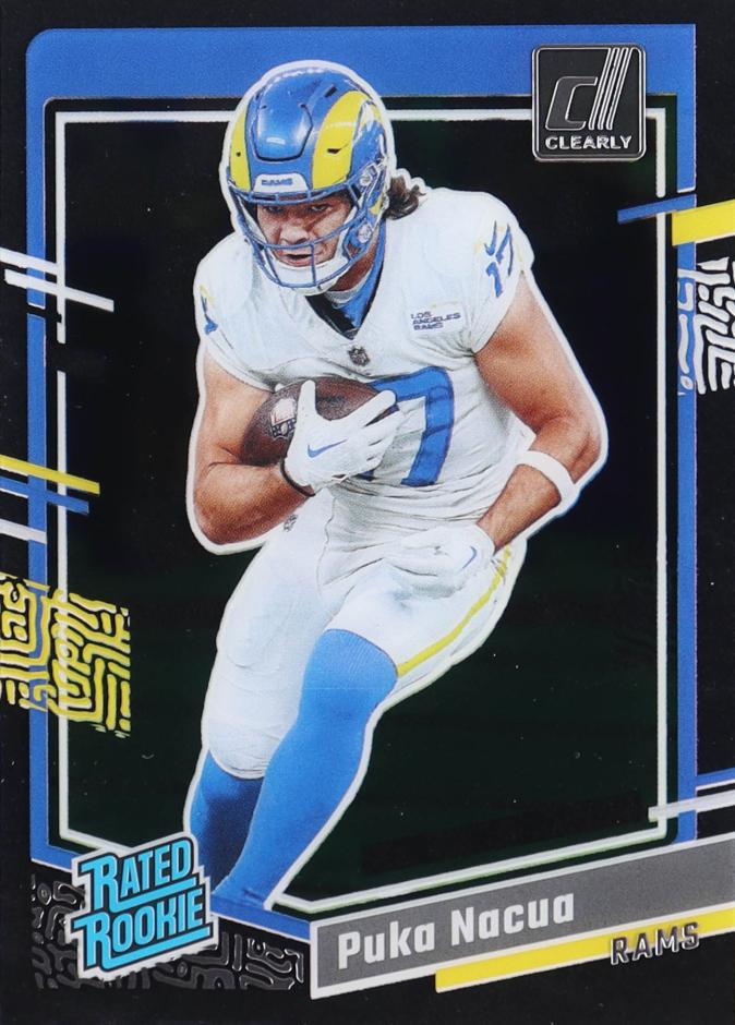 2023 Panini Donruss Football Puka Nacua #357 PSA 9
