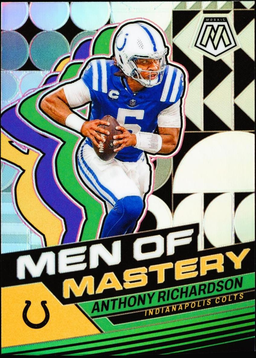 2024 Panini Mosaic Football Silver Anthony Richardson #MM-7