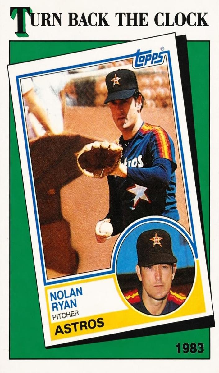 1988 Topps Baseball Tiffany Nolan Ryan #661 PSA 9