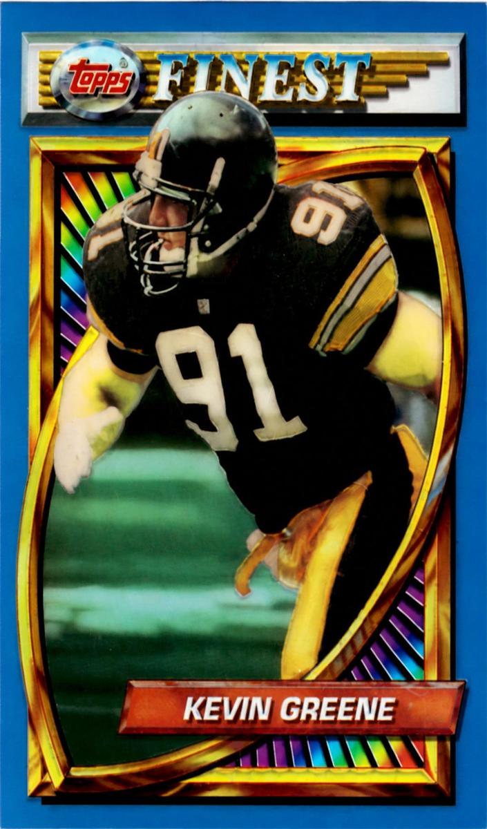 1994 Topps Finest Football Kevin Greene #147