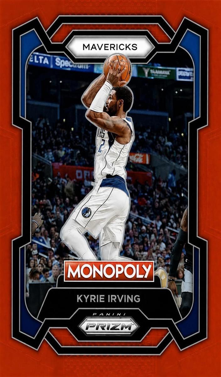 2023 Panini Prizm Monopoly Basketball Orange Kyrie Irving #23