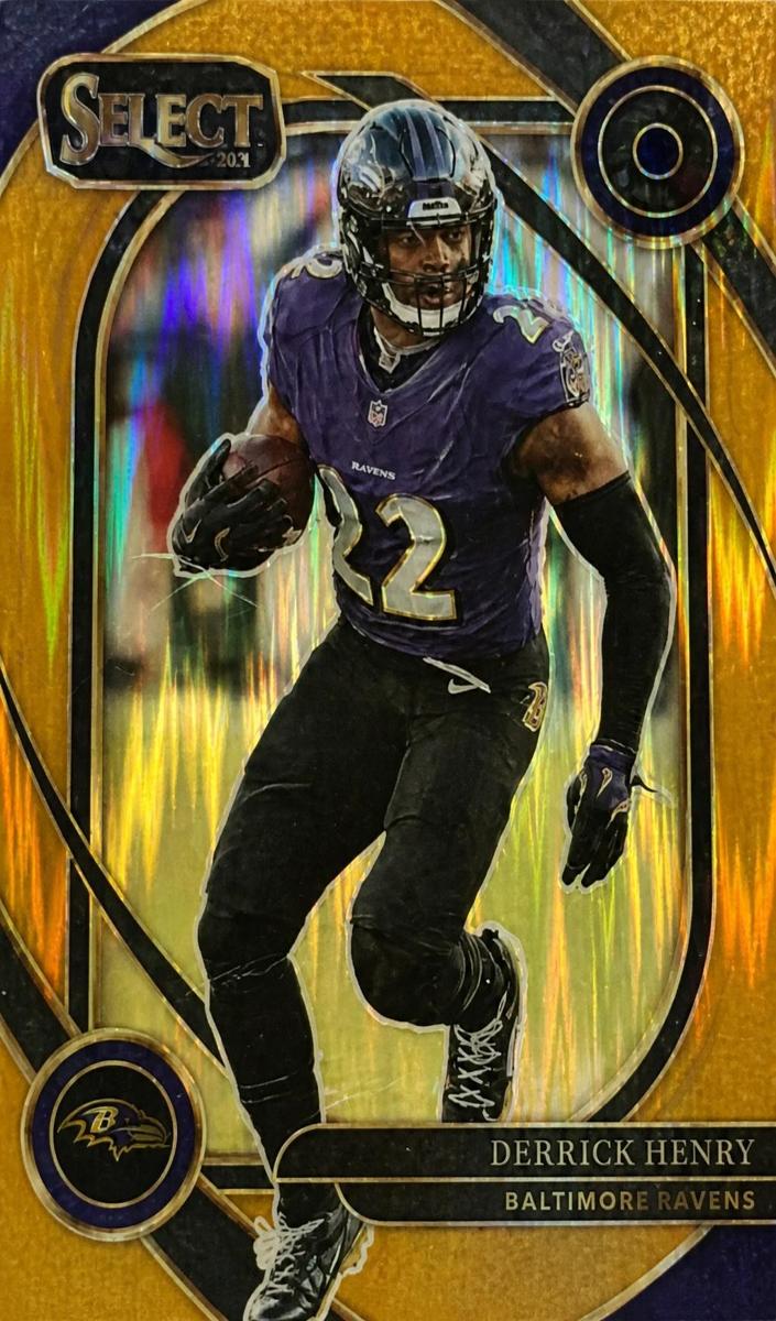 2024 Panini Select Football Gold Derrick Henry #249