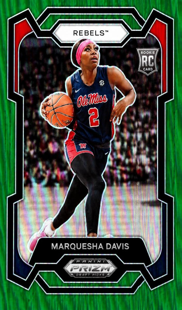 2024 Panini Prizm Draft Picks Basketball Green Marquesha Davis #96