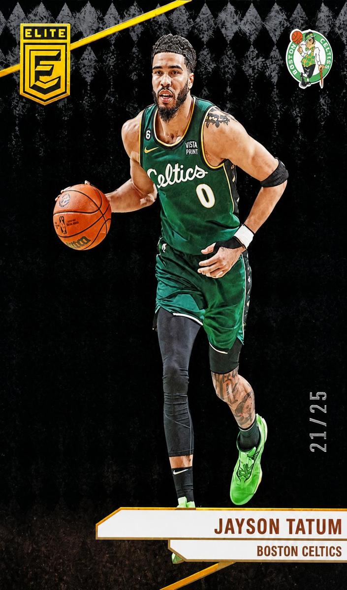2023 Donruss Elite Basketball Black Jayson Tatum #164