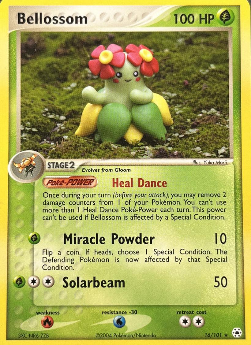 2004 Pokemon EX Hidden Legends Bellossom #16 CGC 7.5