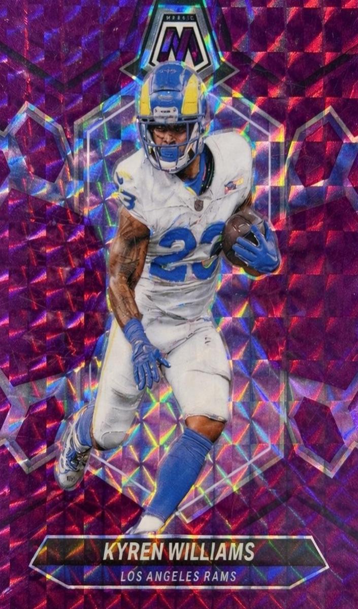 2024 Panini Mosaic Football Purple Kyren Williams #128