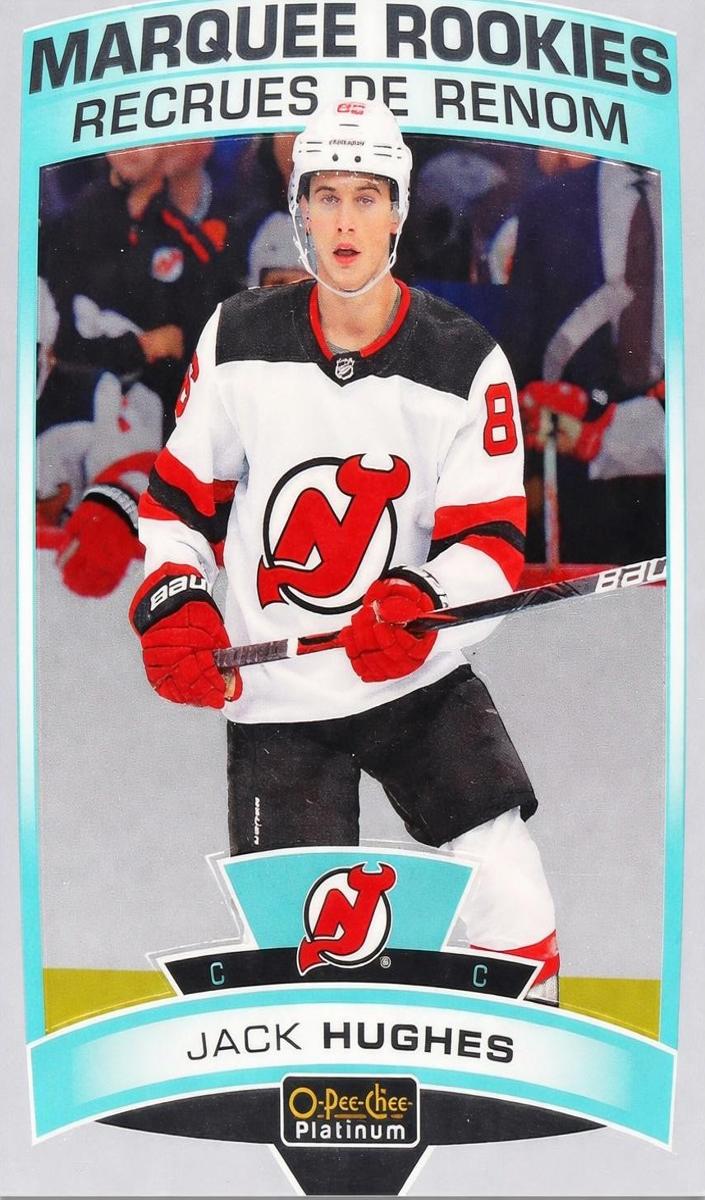 2019 O-Pee-Chee Platinum Hockey Jack Hughes #200