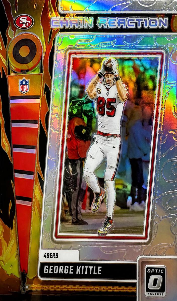 2023 Donruss Optic Football George Kittle #CR-GK