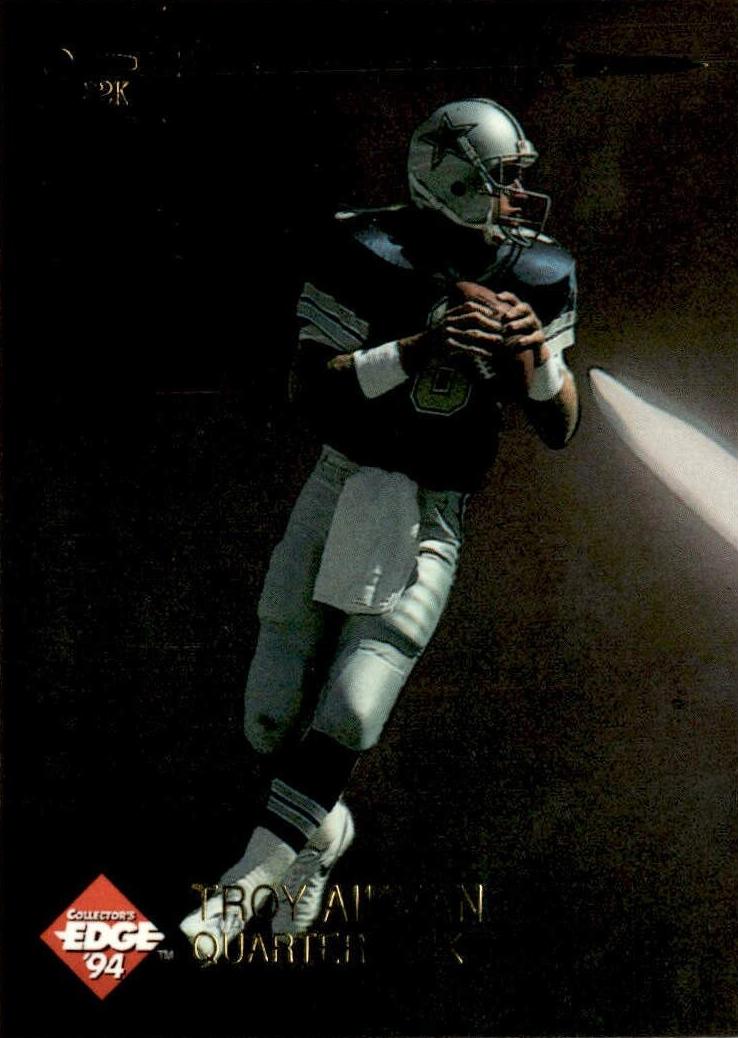 1994 Collector's Edge Football Troy Aikman #1